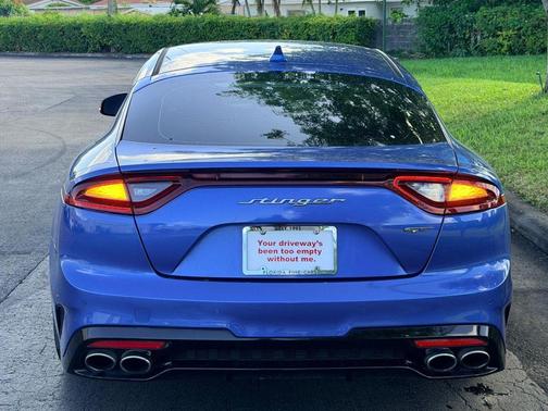 Blue 2018 Kia Stinger GT