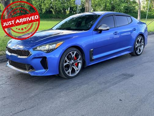 Blue 2018 Kia Stinger GT