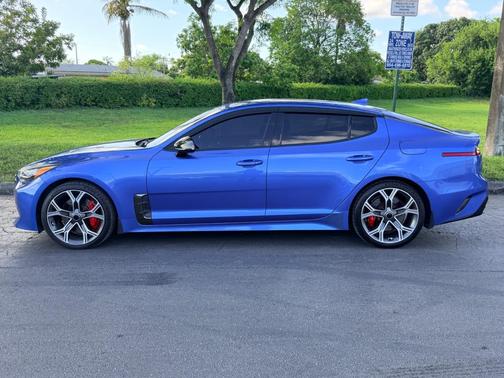 Blue 2018 Kia Stinger GT