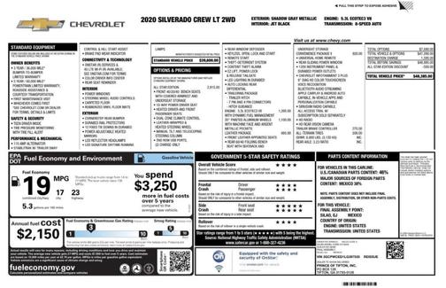 2020 Chevrolet Silverado 1500 LT