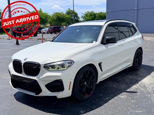 Alpine White 2020 BMW X3 M Competition