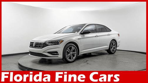 Pure White 2019 Volkswagen Jetta 1.4T R-Line