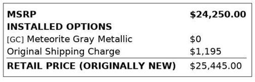 Meteorite Gray Metallic 2025 Honda Civic LX