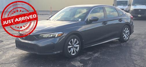Meteorite Gray Metallic 2025 Honda Civic LX