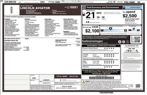 2023 Lincoln Aviator Standard RWD