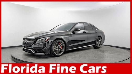 Obsidian Black Metallic 2015 Mercedes-Benz C-Class AMG C 63