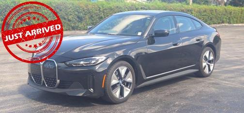 Black Sapphire Metallic 2023 BMW i4 Gran Coupe eDrive35