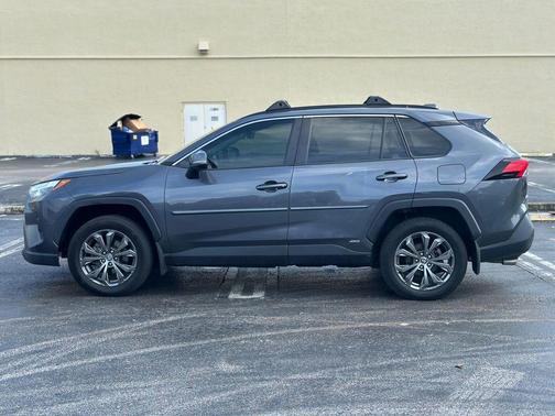 Magnetic Gray Metallic 2022 Toyota RAV4 Hybrid XLE Premium