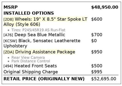 Deep Sea Blue Metallic 2017 BMW X3 xDrive35i