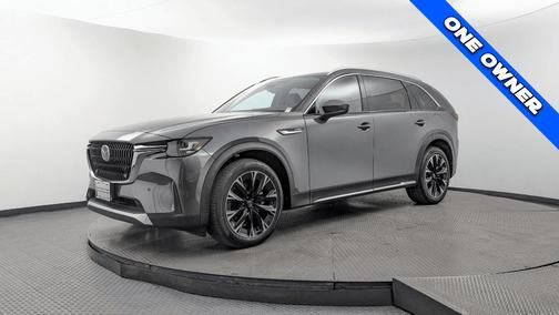 Machine Gray Metallic 2024 Mazda CX-90 PHEV Premium
