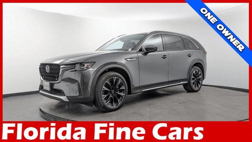 Machine Gray Metallic 2024 Mazda CX-90 PHEV Premium