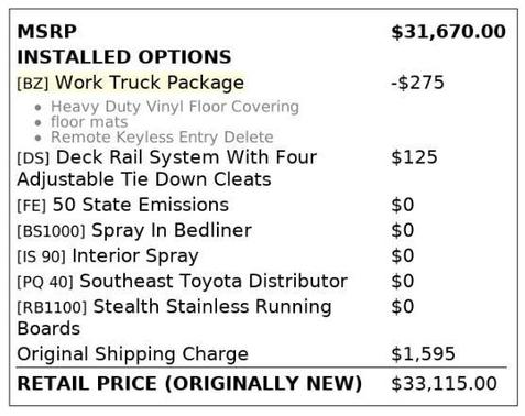 2019 Toyota Tundra SR