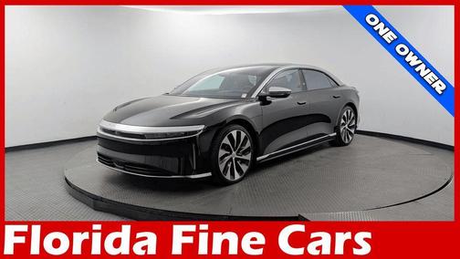 Brown 2022 Lucid Air Grand Touring