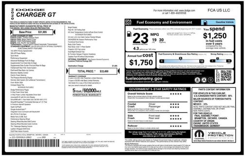 2020 Dodge Charger GT