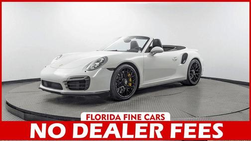 White 2015 Porsche 911 Turbo S