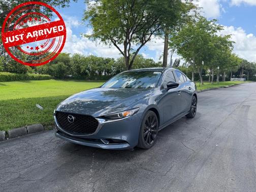 Polymetal Gray Metallic 2023 Mazda Mazda3 2.5 S Carbon Edition
