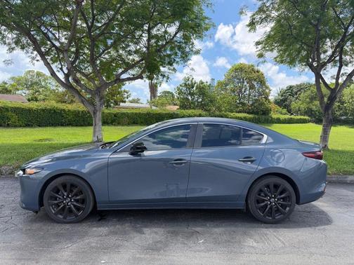 Polymetal Gray Metallic 2023 Mazda Mazda3 2.5 S Carbon Edition