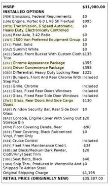 2019 GMC Savana 2500 Work Van