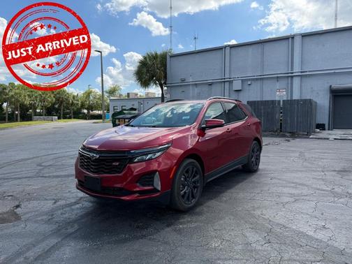 Radiant Red 2024 Chevrolet Equinox RS