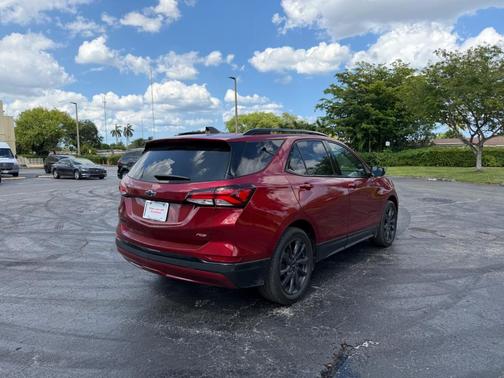 Radiant Red 2024 Chevrolet Equinox RS