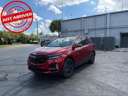 Radiant Red 2024 Chevrolet Equinox RS