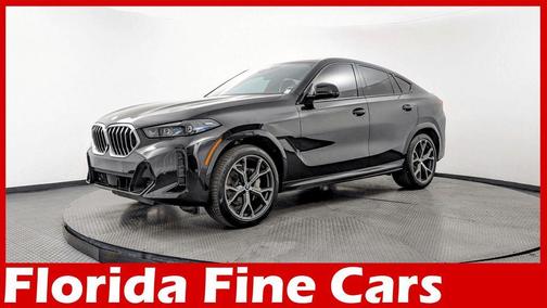 Black Sapphire Metallic 2024 BMW X6 xDrive40i