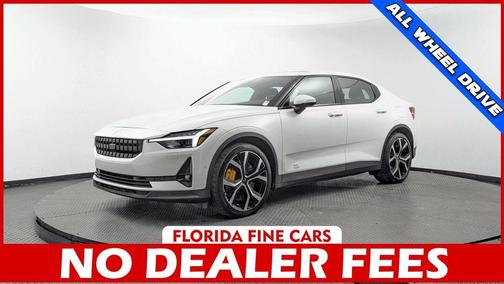 White 2021 Polestar 2 Launch Edition