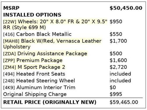 Carbon Black Metallic 2019 BMW X4 xDrive30i