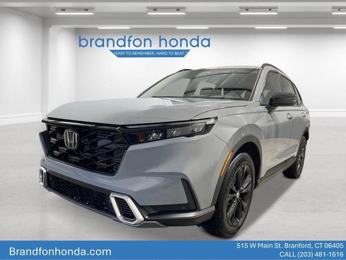Urban Gray Pearl 2026 Honda CR-V Hybrid Sport Touring AWD
