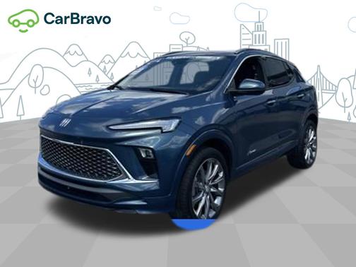 Ocean Blue Metallic 2024 Buick Encore GX Avenir