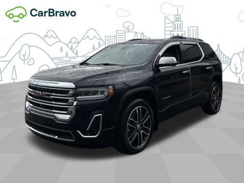 Midnight Blue Metallic 2021 GMC Acadia SLT