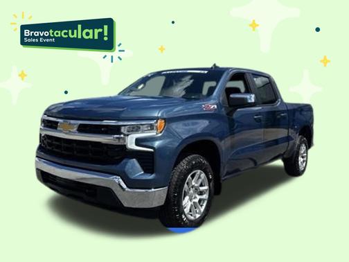 Lakeshore Blue Metallic 2024 Chevrolet Silverado 1500 LT