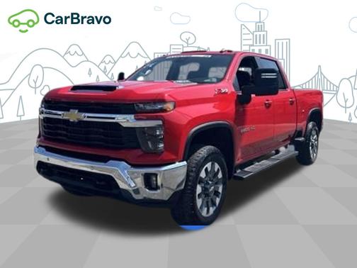 Red Hot 2025 Chevrolet Silverado 2500 LT