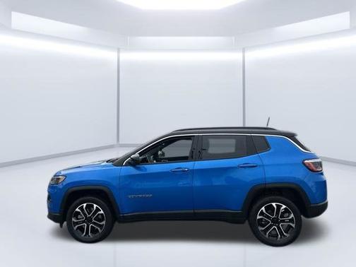 Laser Blue Pearlcoat 2023 Jeep Compass Limited 4x4