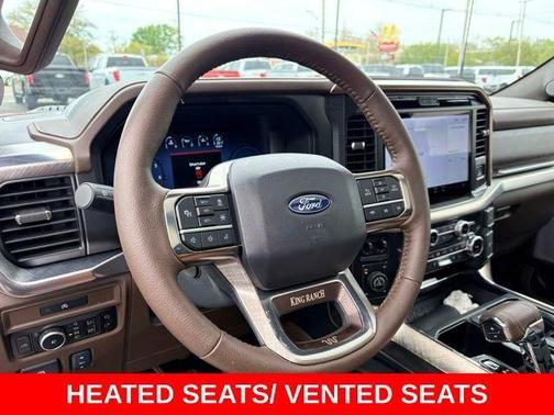 Rapid Red Metallic Tinted Clearcoat 2025 Ford F-150 King Ranch