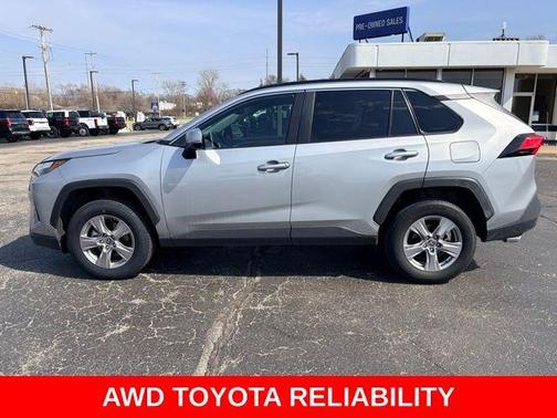 Silver Sky Metallic 2025 Toyota RAV4 XLE