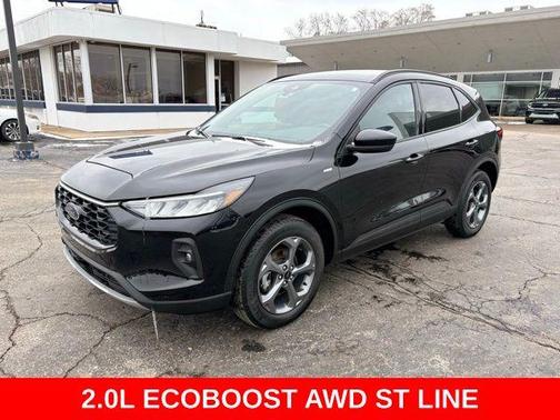 Black Metallic 2025 Ford Escape ST-Line Select