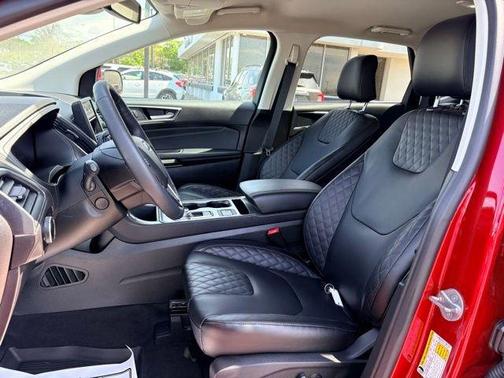 Red Metallic 2024 Ford Edge Titanium