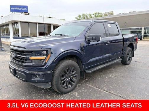 Antimatter Blue Metallic 2024 Ford F-150 XLT