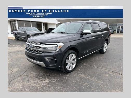 Dark Matter Metallic 2022 Ford Expedition Max Platinum
