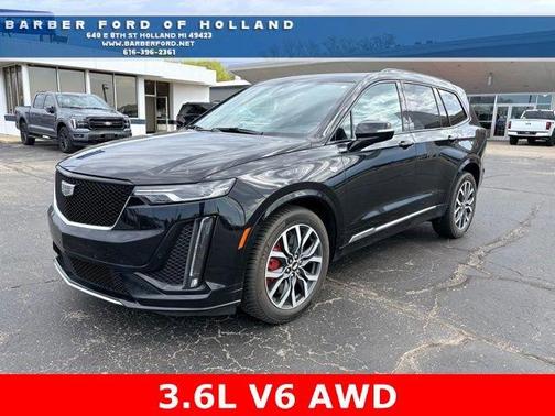 Stellar Black Metallic 2022 Cadillac XT6 Sport AWD