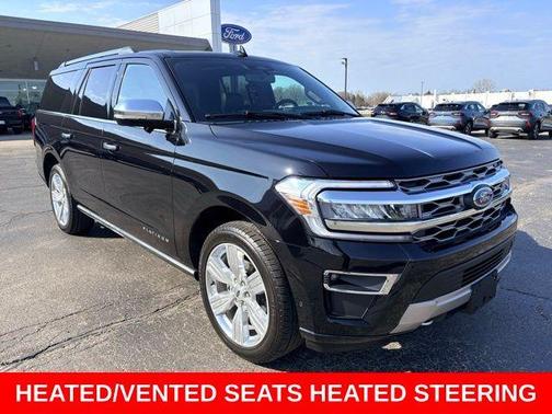 Agate Black Metallic 2024 Ford Expedition Max Platinum