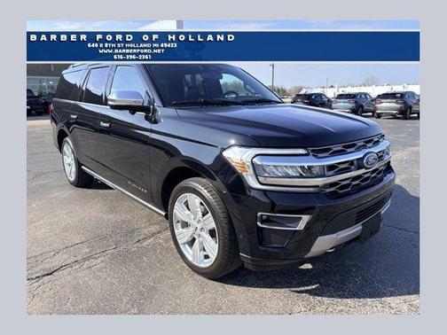 Agate Black Metallic 2024 Ford Expedition Max Platinum