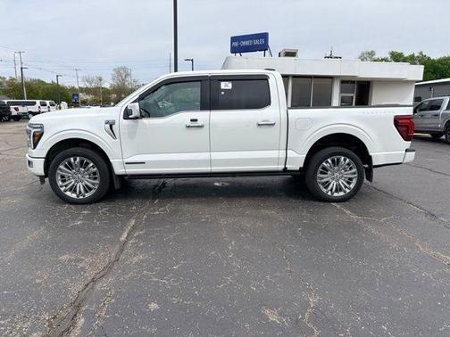 Star White 2025 Ford F-150 Platinum