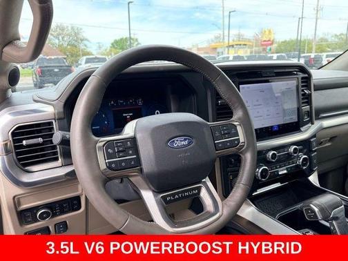 Star White 2025 Ford F-150 Platinum