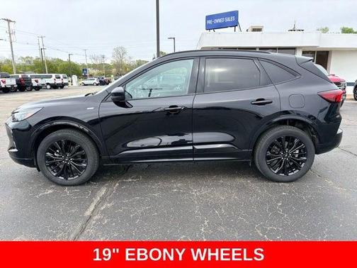 Black Metallic 2023 Ford Escape ST-Line Elite