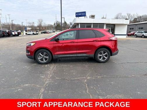 Rapid Red Metallic Tinted Clearcoat 2023 Ford Edge SEL