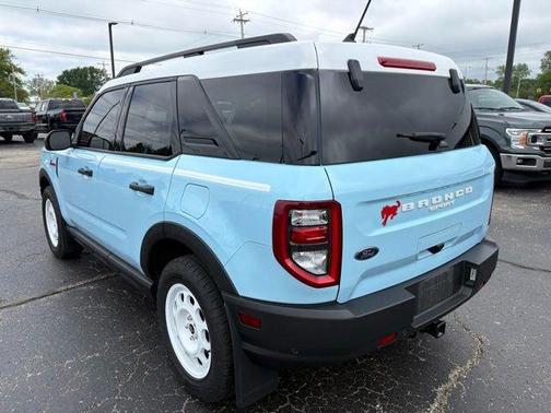 Blue 2024 Ford Bronco Sport Heritage