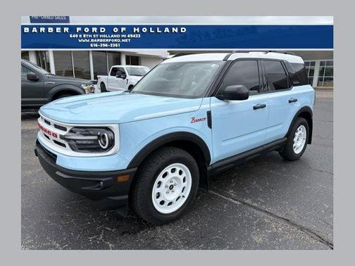 Blue 2024 Ford Bronco Sport Heritage