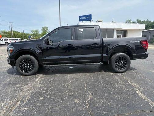 Agate Black Metallic 2024 Ford F-150 Lariat